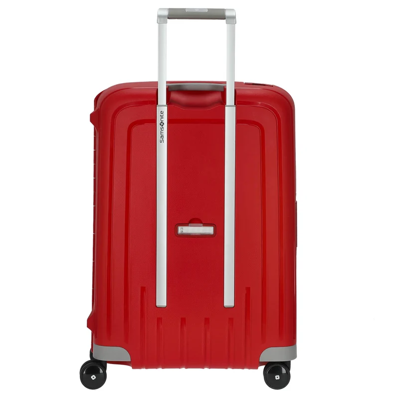Samsonite S Cure Spinner - Trolley mediano con 4 ruedas 69 cm (crimson red)