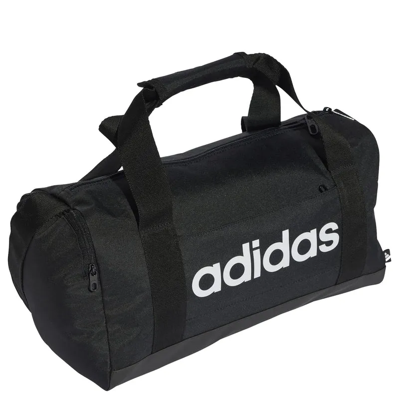 adidas Linear - Bolsa de deporte XS 37 cm (negro/negro/blanco)