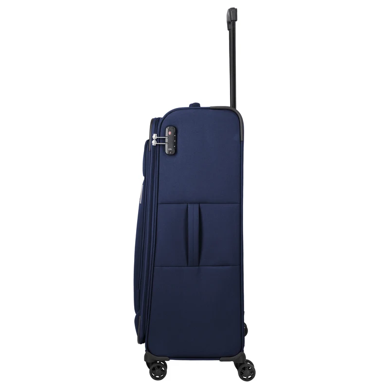 Travelite Priego - Trolley de 4 ruedas 77 cm (navy)