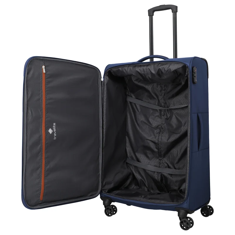 Travelite Priego - Trolley de 4 ruedas 77 cm (navy)