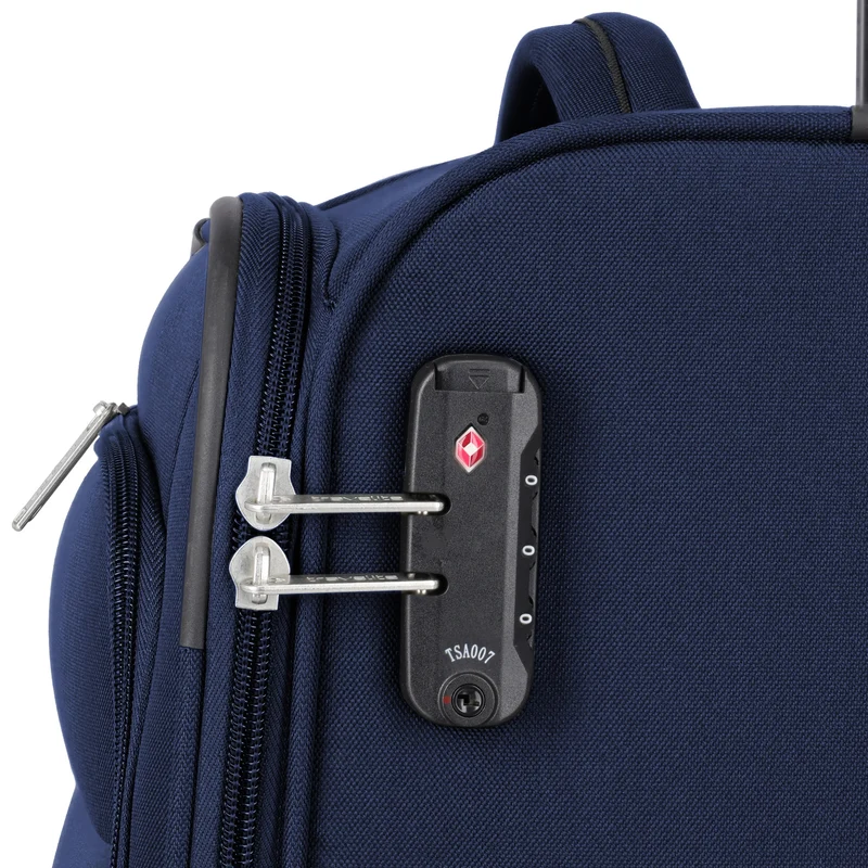 Travelite Priego - Trolley de 4 ruedas 77 cm (navy)