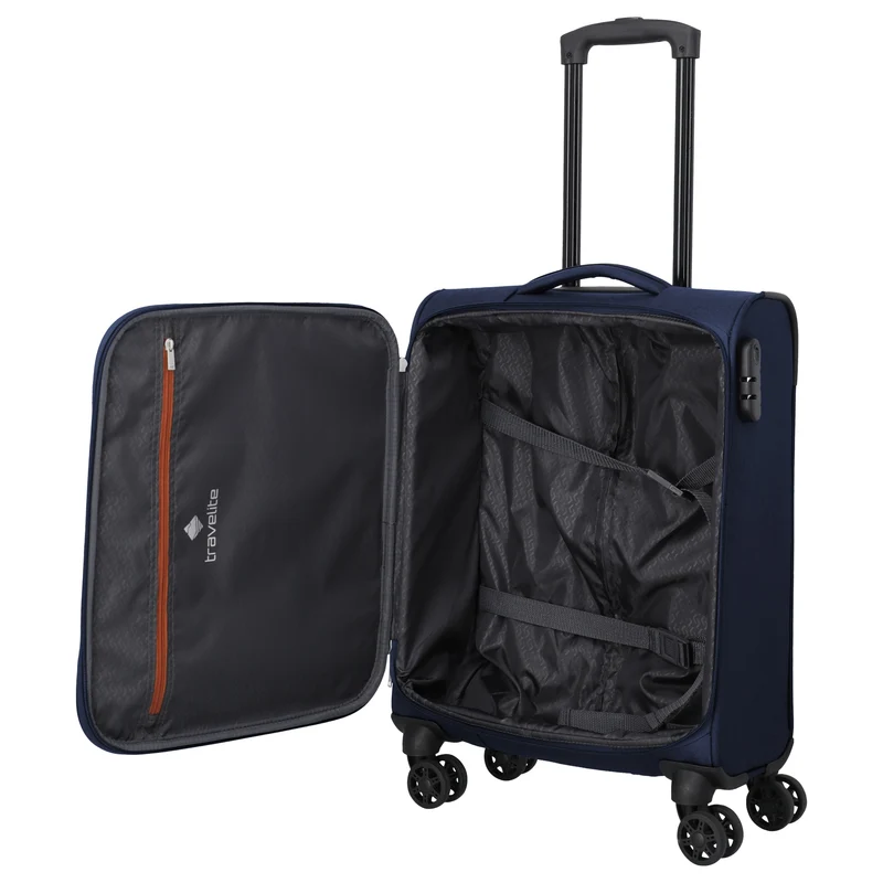 Travelite Priego - Trolley de cabina con 4 ruedas 55 cm (navy)