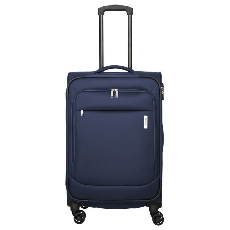 Travelite Priego - Trolley de 4 ruedas 66 cm (navy)