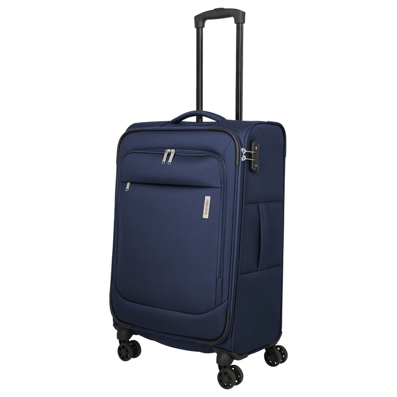 Travelite Priego - Trolley de 4 ruedas 66 cm (navy)