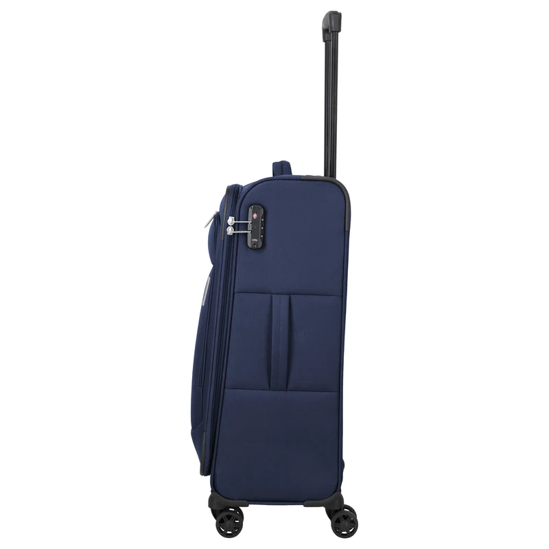 Travelite Priego - Trolley de 4 ruedas 66 cm (navy)