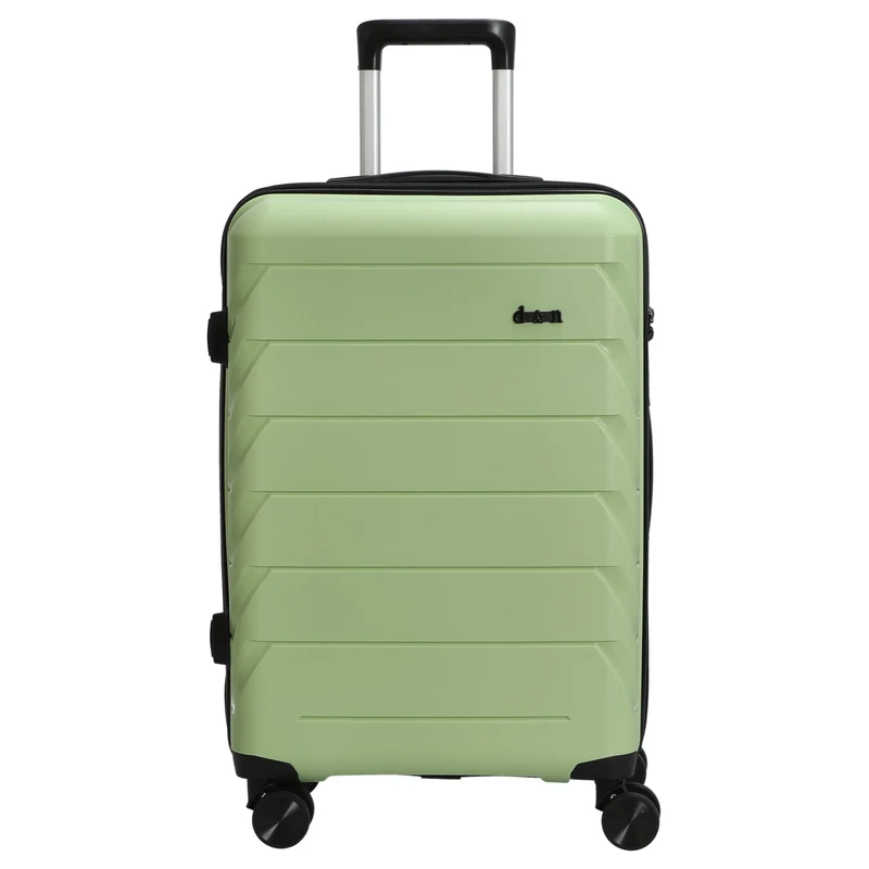 D&N Travel Line 4100 - Trolley de 4 ruedas M 64 cm (lime green)