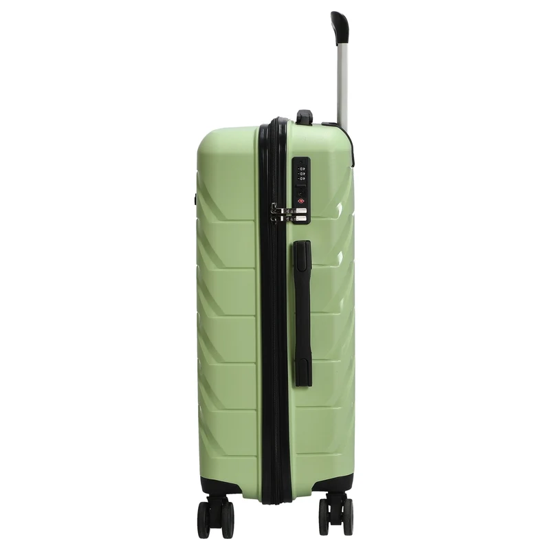 D&N Travel Line 4100 - Trolley de 4 ruedas M 64 cm (lime green)