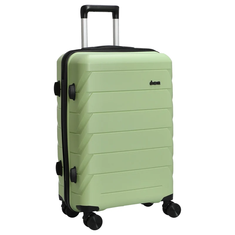 D&N Travel Line 4100 - Trolley de 4 ruedas M 64 cm (lime green)