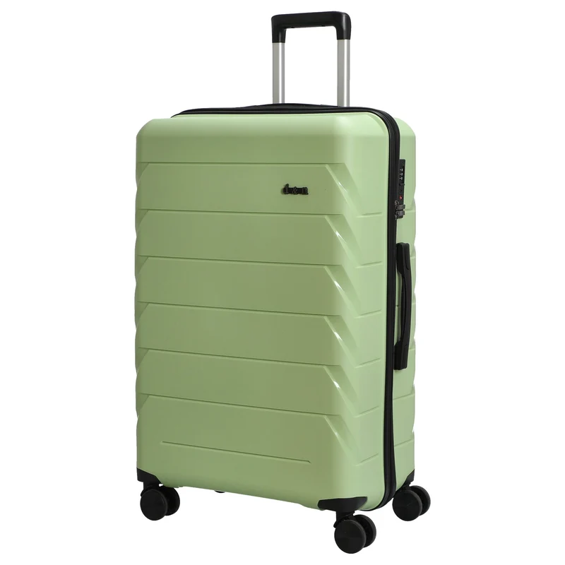 D&N Travel Line 4100 - Trolley de 4 ruedas L 74 cm (lime green)