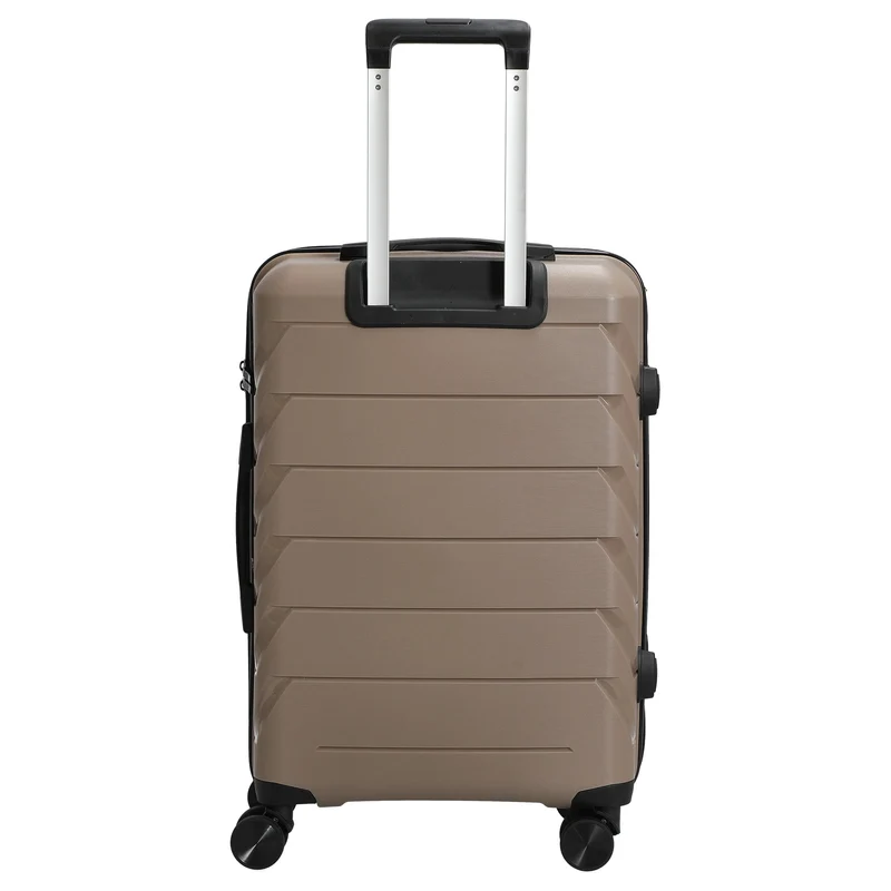 D&N Travel Line 4100 - Trolley con 4 ruedas M 64 cm (taupe)