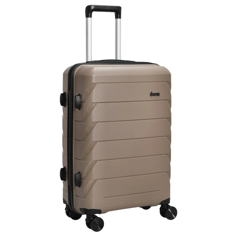 D&N Travel Line 4100 - Trolley con 4 ruedas M 64 cm (taupe)