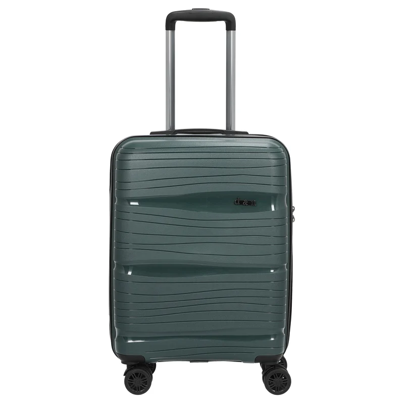 D&N Travel Line 4300 - Trolley de cabina con 4 ruedas S 55 cm (dunkelgrün)
