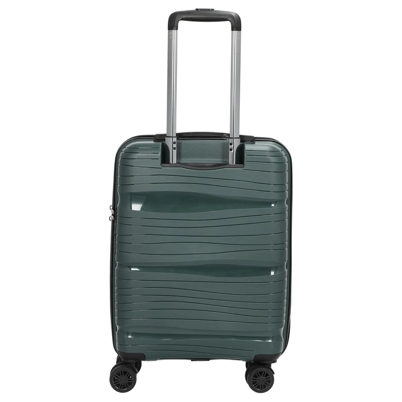D&N Travel Line 4300 - Trolley de cabina con 4 ruedas S 55 cm (dunkelgrün)