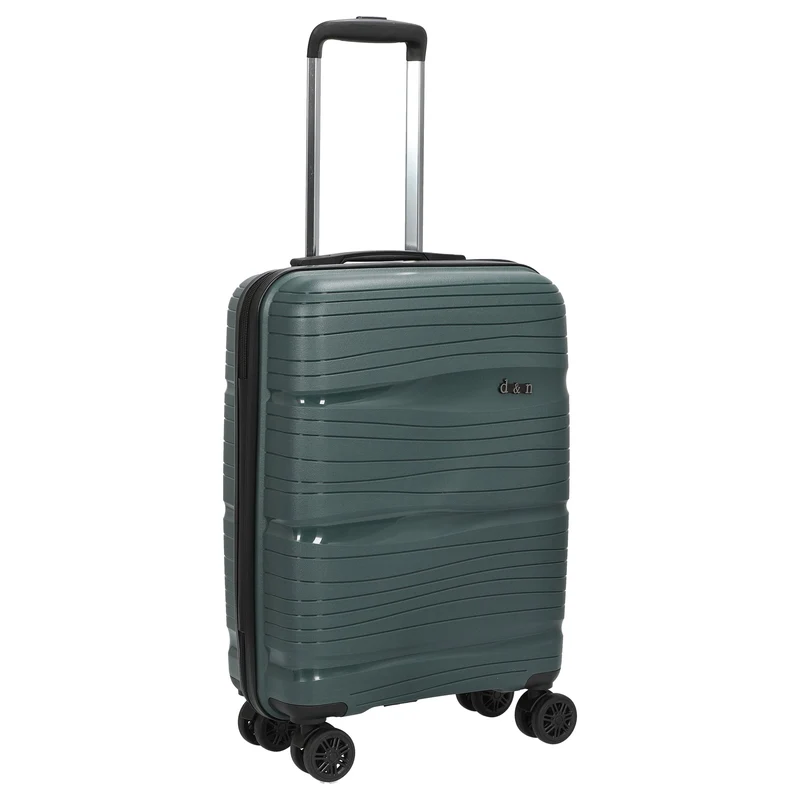 D&N Travel Line 4300 - Trolley de cabina con 4 ruedas S 55 cm (dunkelgrün)