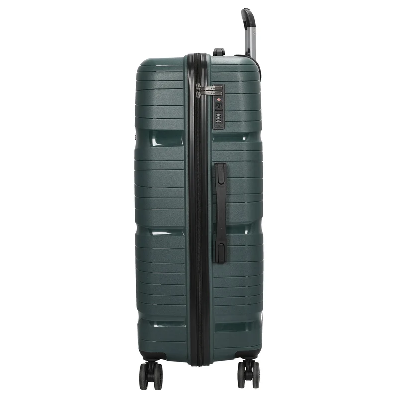 D&N Travel Line 4300 - Trolley de 4 ruedas L 76 cm (dunkelgrün)