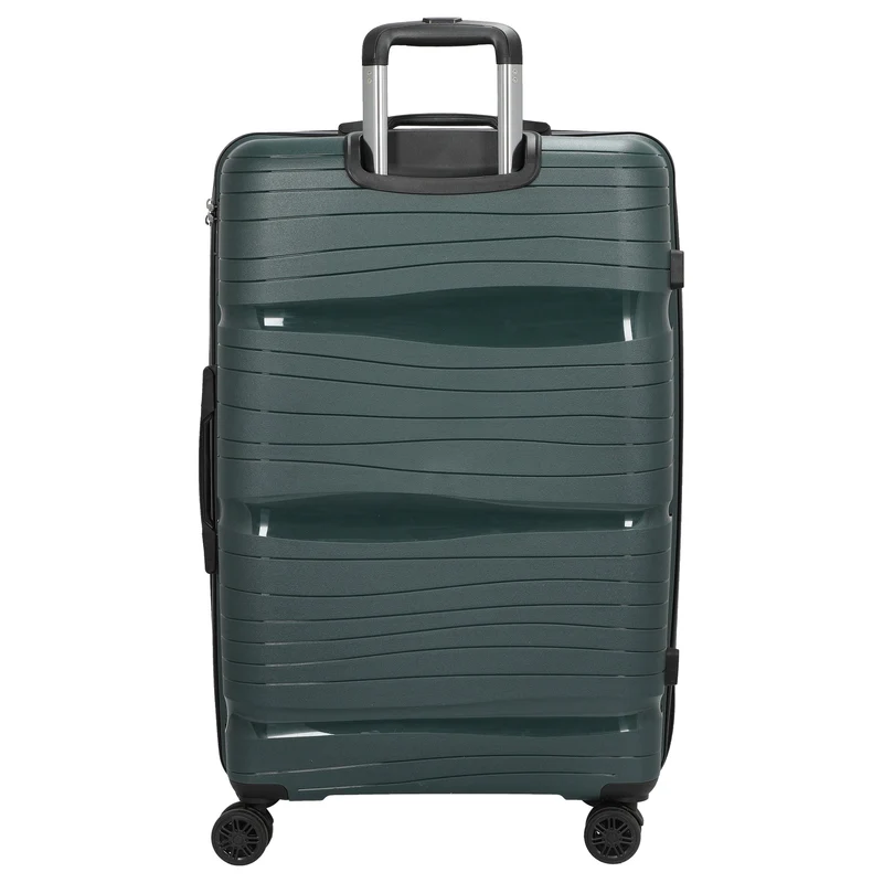 D&N Travel Line 4300 - Trolley de 4 ruedas L 76 cm (dunkelgrün)