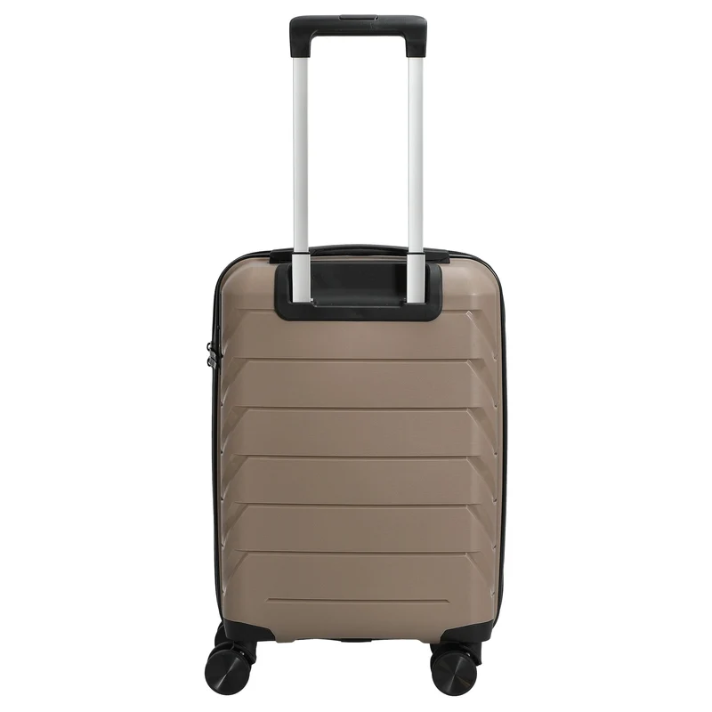 D&N Travel Line 4100 - Trolley de cabina con 4 ruedas S 54 cm (taupe)