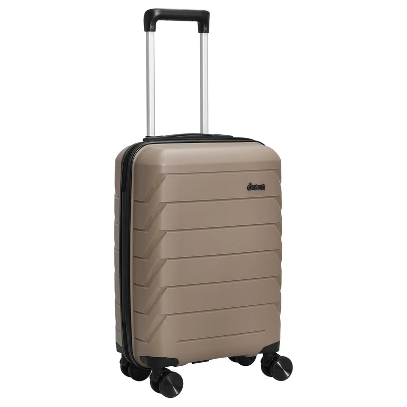 D&N Travel Line 4100 - Trolley de cabina con 4 ruedas S 54 cm (taupe)