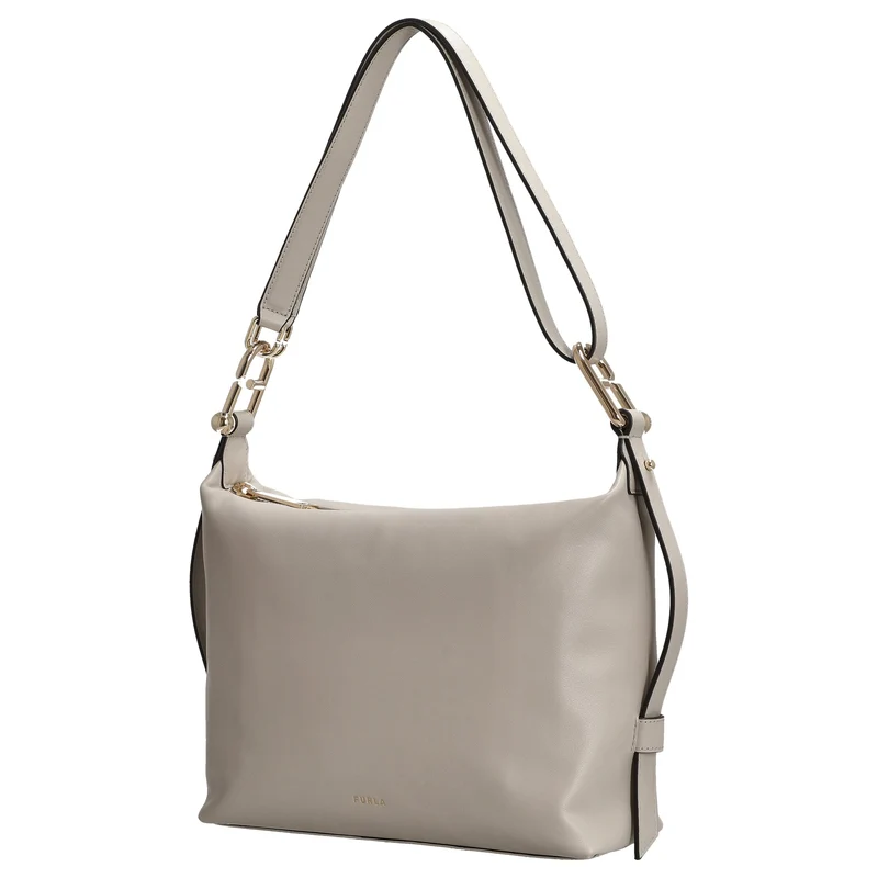 Furla Tonie M Hobo - Bolso bandolera 28 cm (vaniglia)