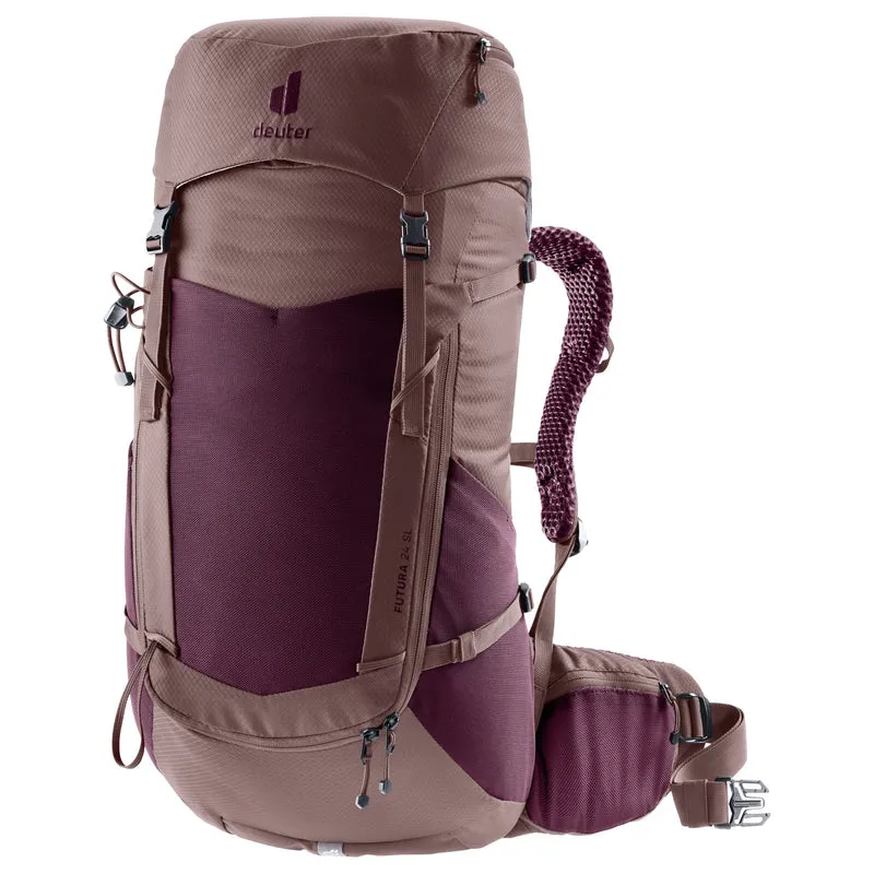 Deuter Futura 24 SL - Mochila de senderismo 60 cm (cassis-ashrose)