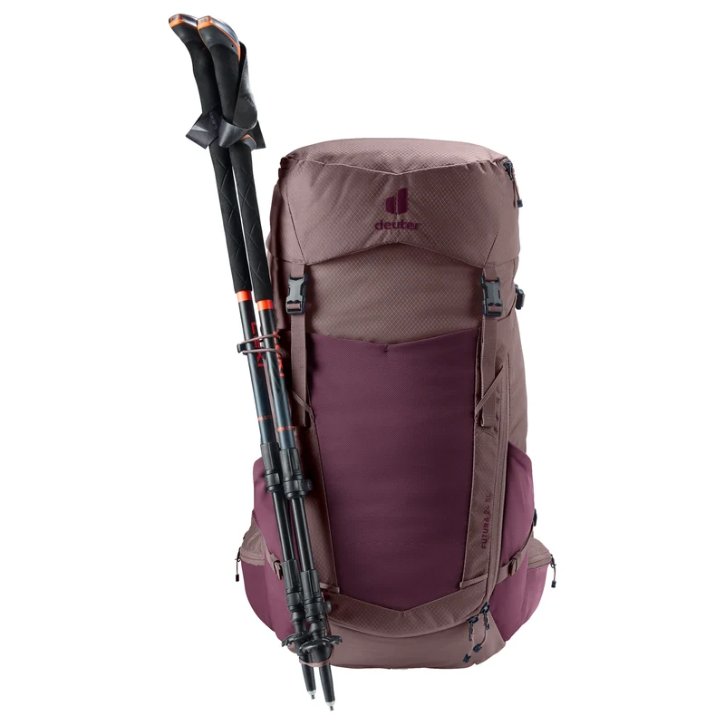 Deuter Futura 24 SL - Mochila de senderismo 60 cm (cassis-ashrose)