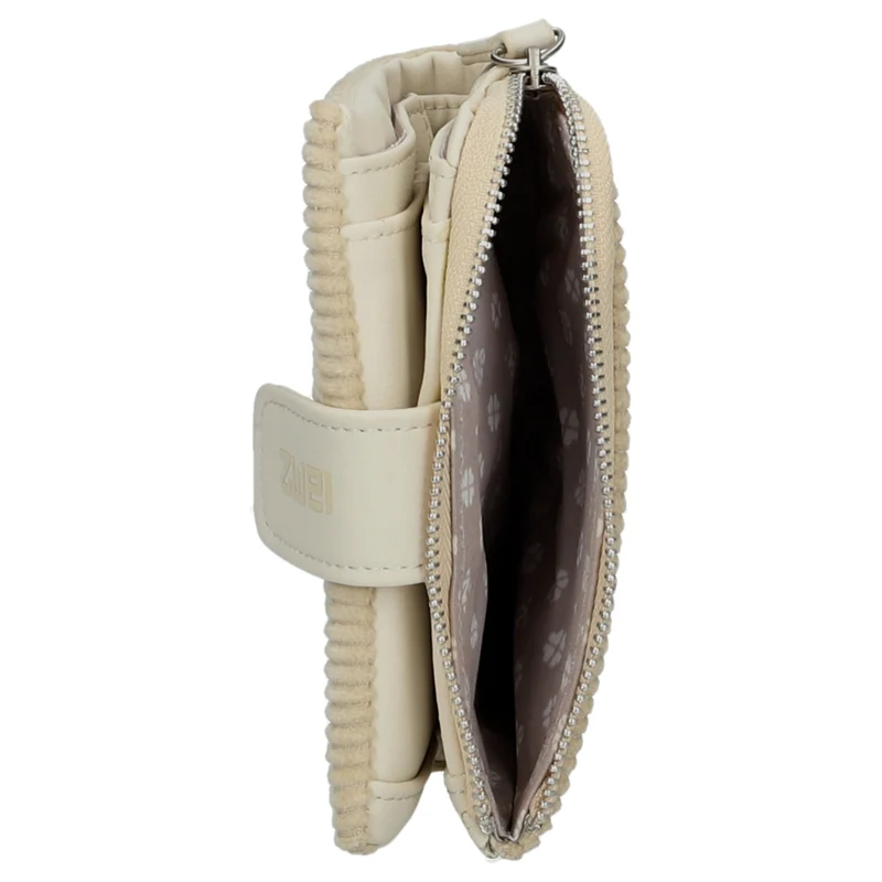 zwei Mademoiselle MW5 - Cartera 6cc 13 cm (cord-creme)