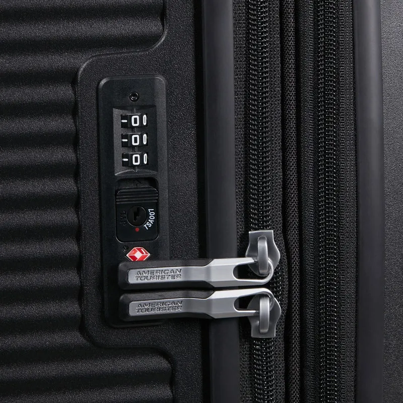 American Tourister Soundbox - Trolley de 4 ruedas 80 cm expandible (schwarz)