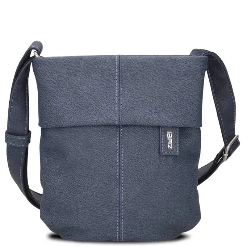 zwei Mademoiselle M45 - Bolso de hombro 22 cm (nubuk-blue)