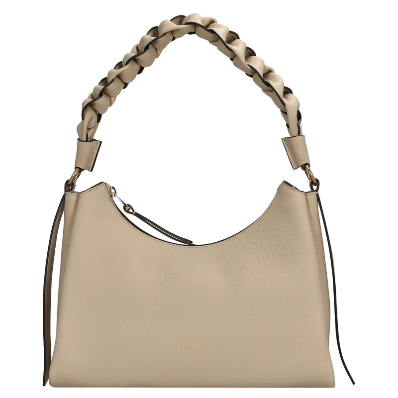 Coccinelle Boheme Grana Double - Bolso de hombro S 30 cm (seagrass/sandsh)