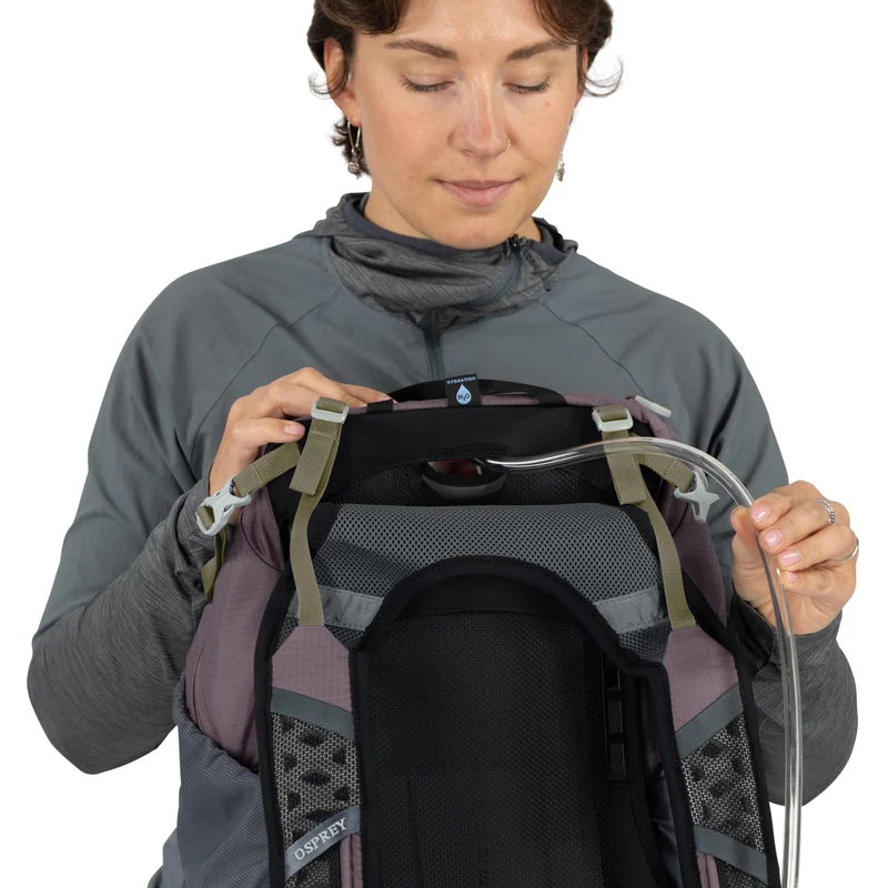 Osprey Hikelite 28 - Mochila de senderismo 52 cm (graphite purple)