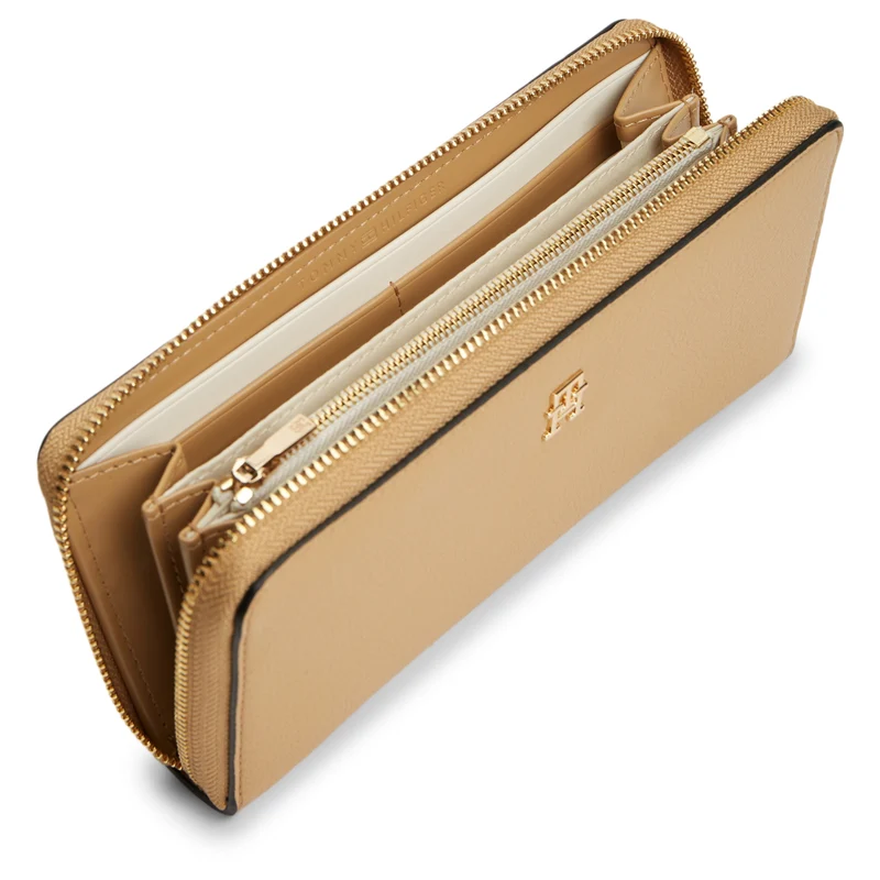 Tommy Hilfiger Icon Large - Cartera 12cc 20 cm (classic khaki)