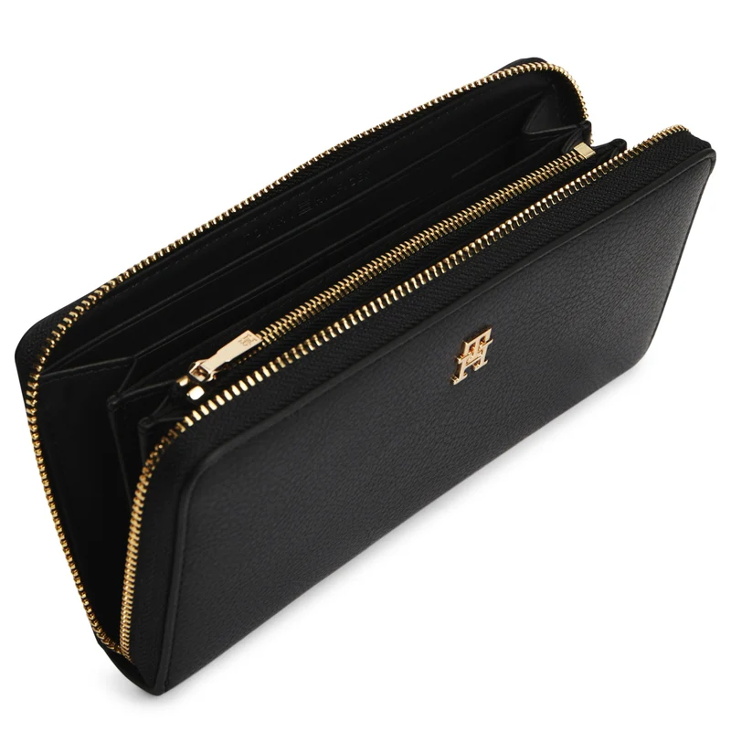 Tommy Hilfiger Icon Large - Cartera 12cc 20 cm (black)