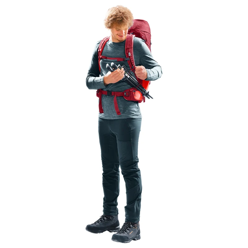 Deuter Futura Pro 32 - Mochila de senderismo 67 cm (cherry-masala)