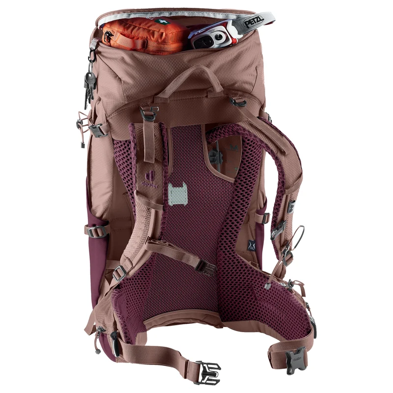 Deuter Futura Pro 30 SL - Mochila de senderismo 61 cm (cassis-ashrose)