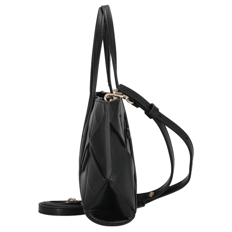 Calvin Klein Woven Mini Tote - Bolso bandolera (black)