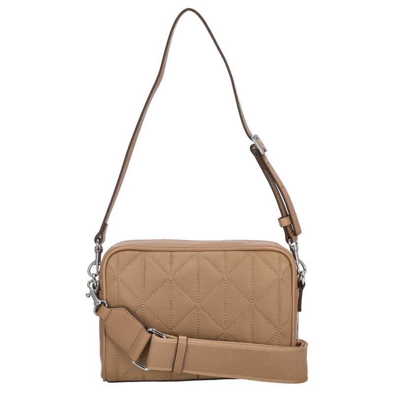 Calvin Klein Quilted Camera - Bolso bandolera (tannin)