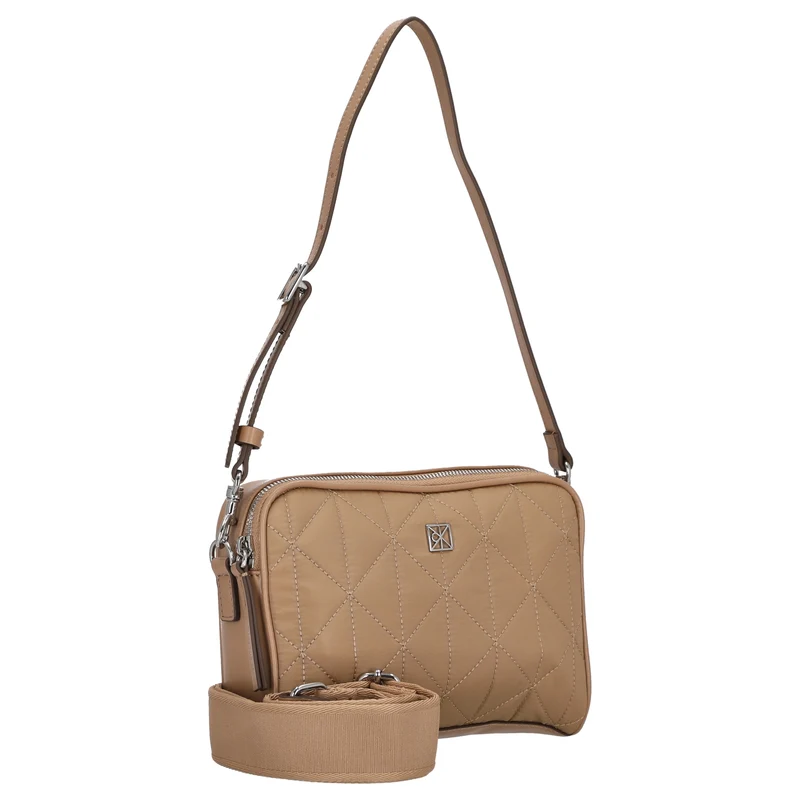 Calvin Klein Quilted Camera - Bolso bandolera (tannin)