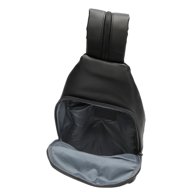 Piquadro Monosling Bag - Bolso bandolera 38 cm (nero)