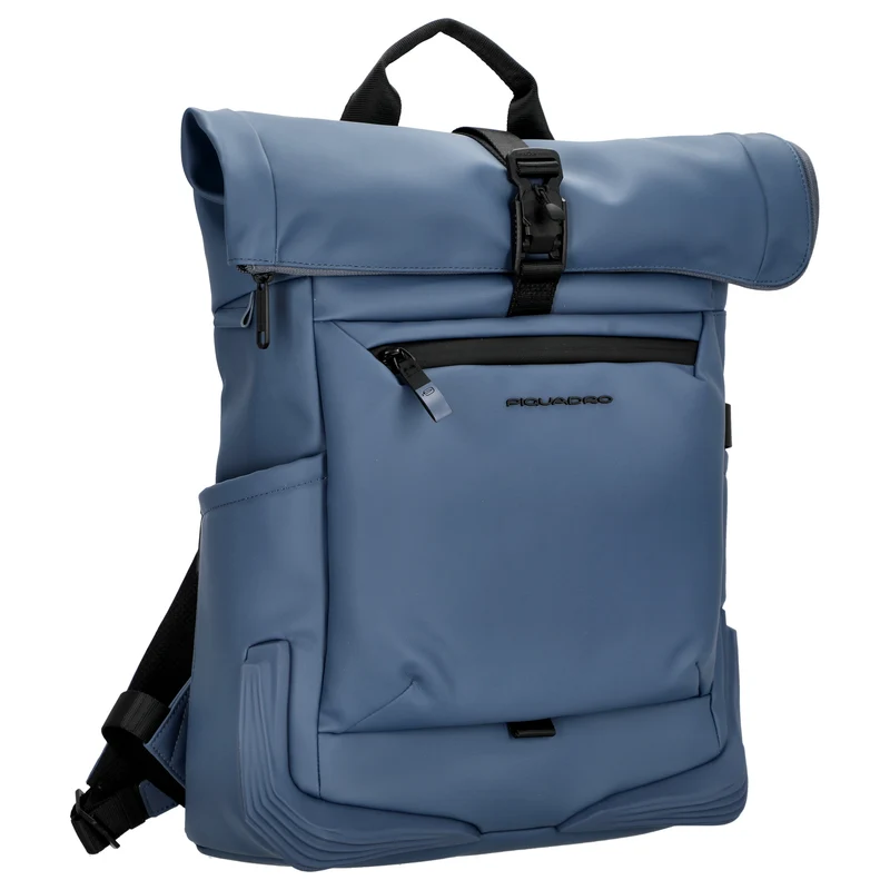 Piquadro Corner - Mochila Rolltop 15.6" 47 cm (avio)
