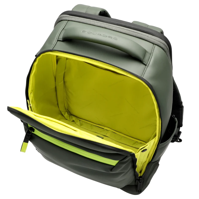 Piquadro Backpack - Mochila de cabina 14" 40 cm (green)