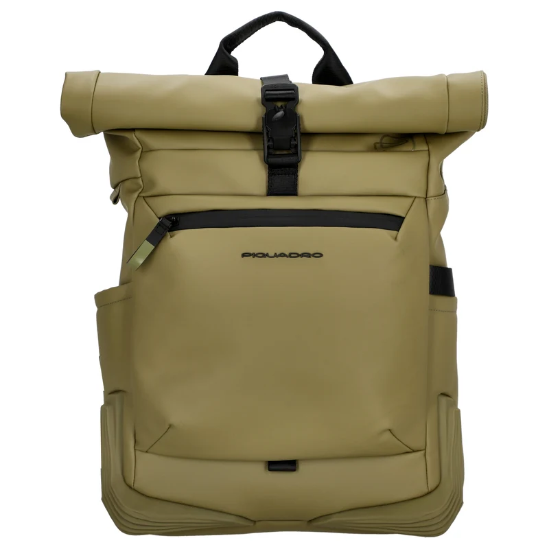 Piquadro Corner - Mochila Rolltop 15.6" 47 cm (green)