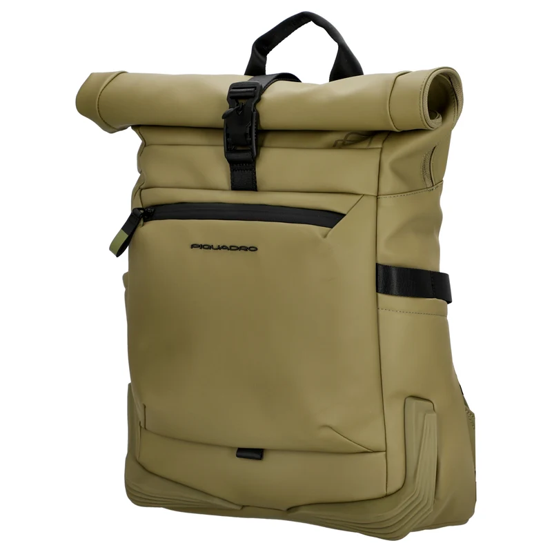 Piquadro Corner - Mochila Rolltop 15.6" 47 cm (green)