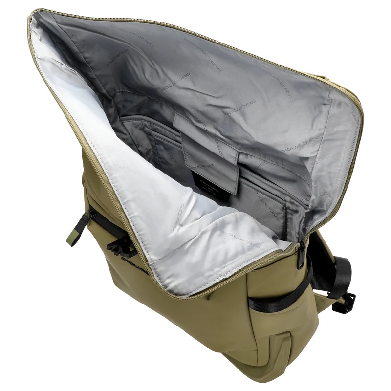 Piquadro Corner - Mochila Rolltop 15.6" 47 cm (green)