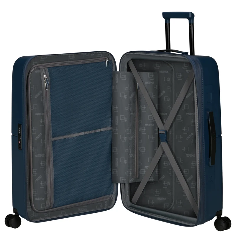 American Tourister Dashpop - Trolley de 4 ruedas 67 cm expandible (blau)