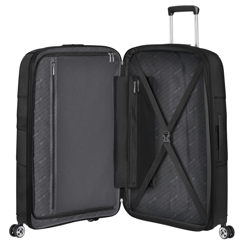 American Tourister Starvibe - Trolley de 4 ruedas 77 cm expandible (schwarz)