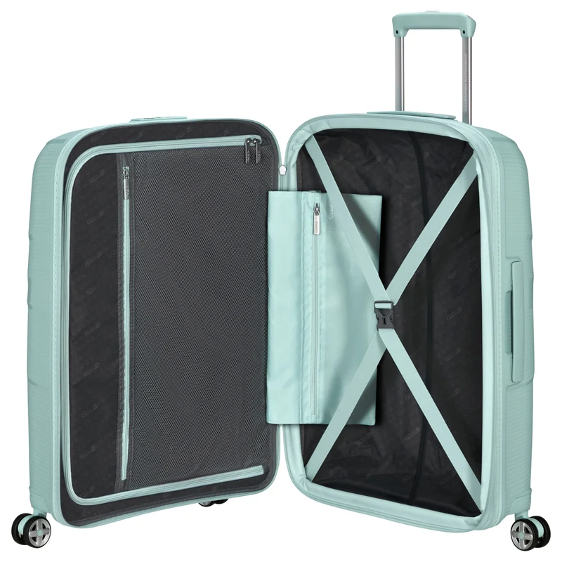 American Tourister Starvibe - Trolley de 4 ruedas 67 cm expandible (blau)