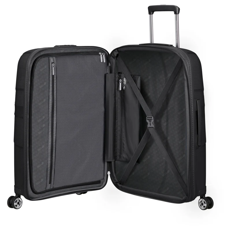 American Tourister Starvibe - Trolley de 4 ruedas 67 cm expandible (schwarz)