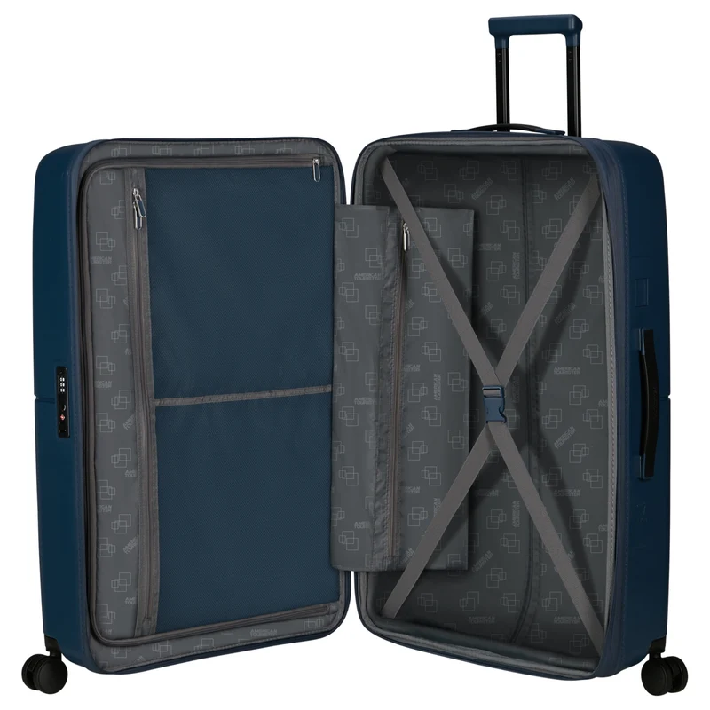 American Tourister Dashpop - Trolley de 4 ruedas 77 cm expandible (blau)