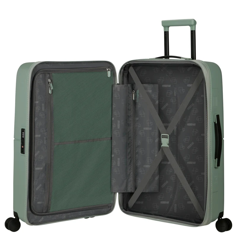 American Tourister Dashpop - Trolley de 4 ruedas 67 cm expandible (grün)
