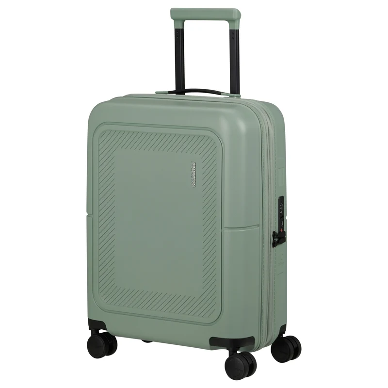 American Tourister Dashpop - Trolley de cabina de 4 ruedas 55 cm expandible (grün)